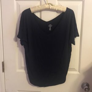 Navy Blue V-Neck